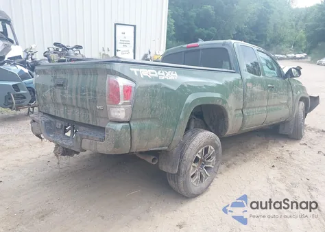 2021 Toyota Tacoma Trd Sport из США, поврежденный, VIN 3TYSZ5AN7MT052741